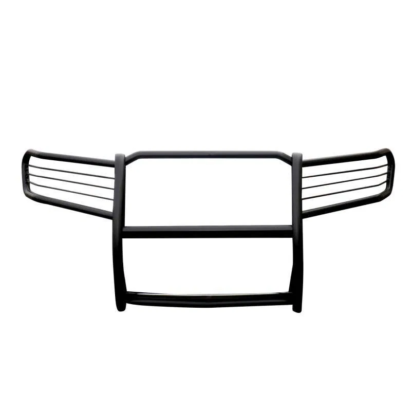 17A080200MA – BLACK HORSE Grille Guard, 3-Piece Modular Powder Coated Black Steel Modular 1-1/2 Inch Diameter With Br...
